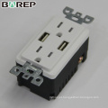 CUL GFCI (Ground fault circuit interrupter )usb charger socket